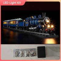LED Light Set For 21344 The Orient Express Train compatible 62344 (Only LED Light, NOT Include The Model Bricks)