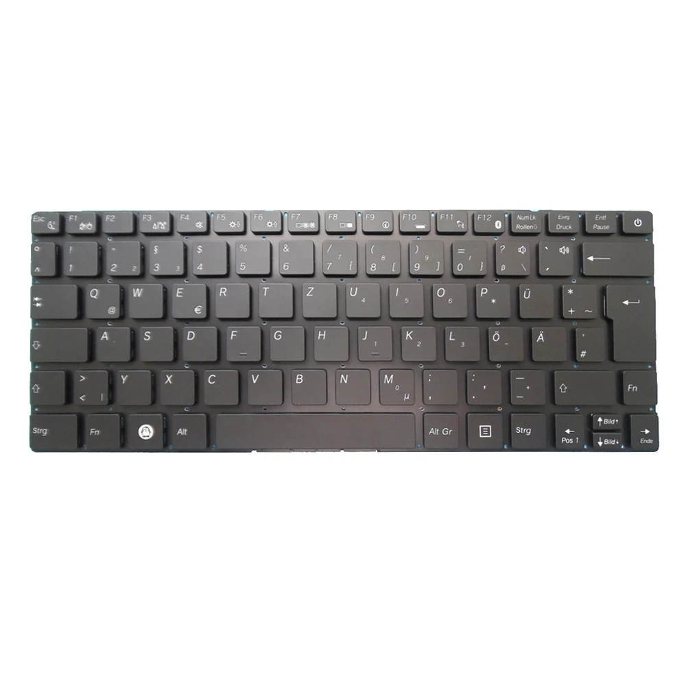 German GR Replacement Laptop Keyboard For PCSpecialist For Lafite II 13.3 Black Without Frame