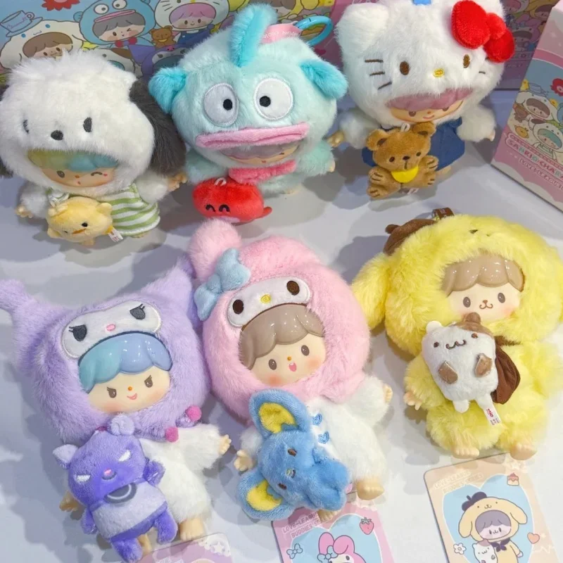 

Подлинная Лидер продаж Zzoton Love-League Buddies Series, виниловая глухая коробка для лица, милые настольные украшения, игрушки Kuromi, праздничные подарки для девочек