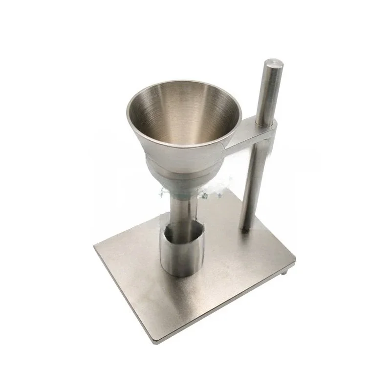 Plastic apparent density tester Molding pow der Particle loose material Bulk density meter Fluidity test er