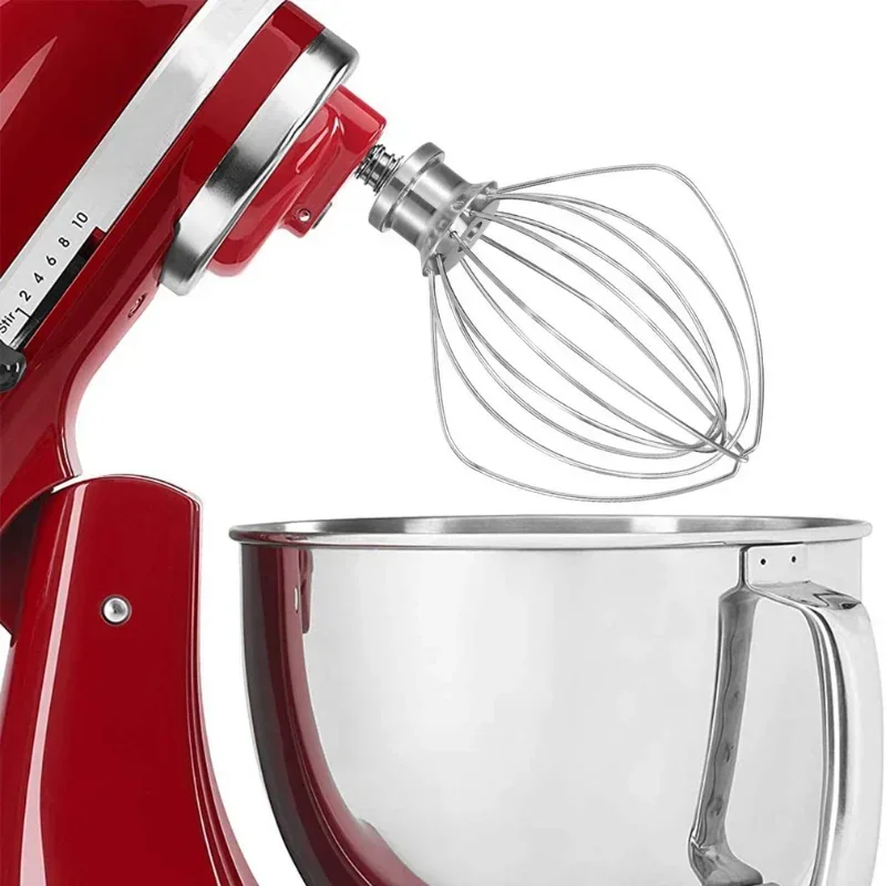 Stainless Steel Balloon Wire Whip Mixer Attachment for Kitchenaid K45WW Flour Cake Food Balloon Whisk Egg Cream Kitchen Tool