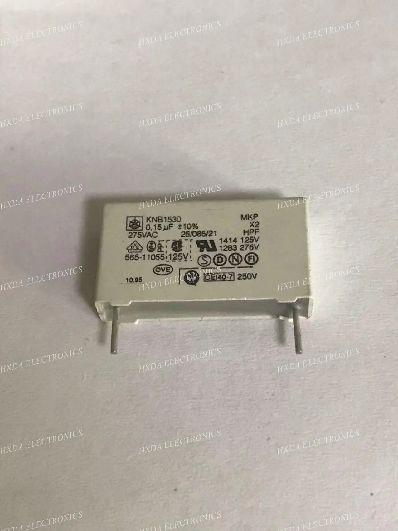 5PCS KNB1530 MKP X2 0.15UF 0.22UF 0.33UF 0.47UF 275VAC 150NF 154 220NF 224 330NF 334 470NF 474 P=22.5mm Capacitor