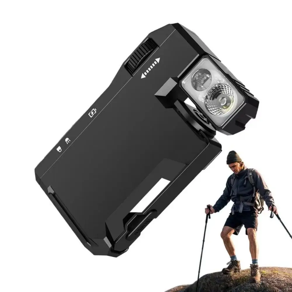 G5 Rechargeable Keychain Flashlights Ultra Bright with 180° Rotation & Dual Light EDC Torch Magnetic Work Light