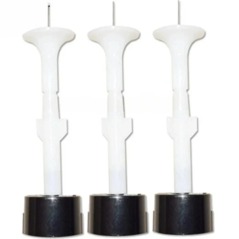 2 قطعة مجموعة القطب الكهربائي مسحوق طلاء ملحقات المسدس فوهة لبنادق رش مسحوق KCI