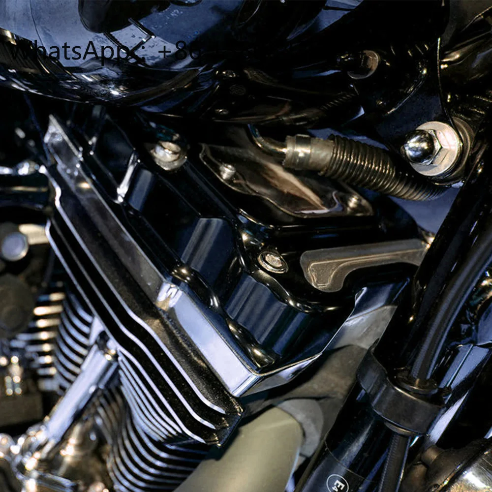 See-through Aluminum Cnc Cut Clarity Engine Rocker Box Top Cover Compatible For Harley Twin Cam Low Rider