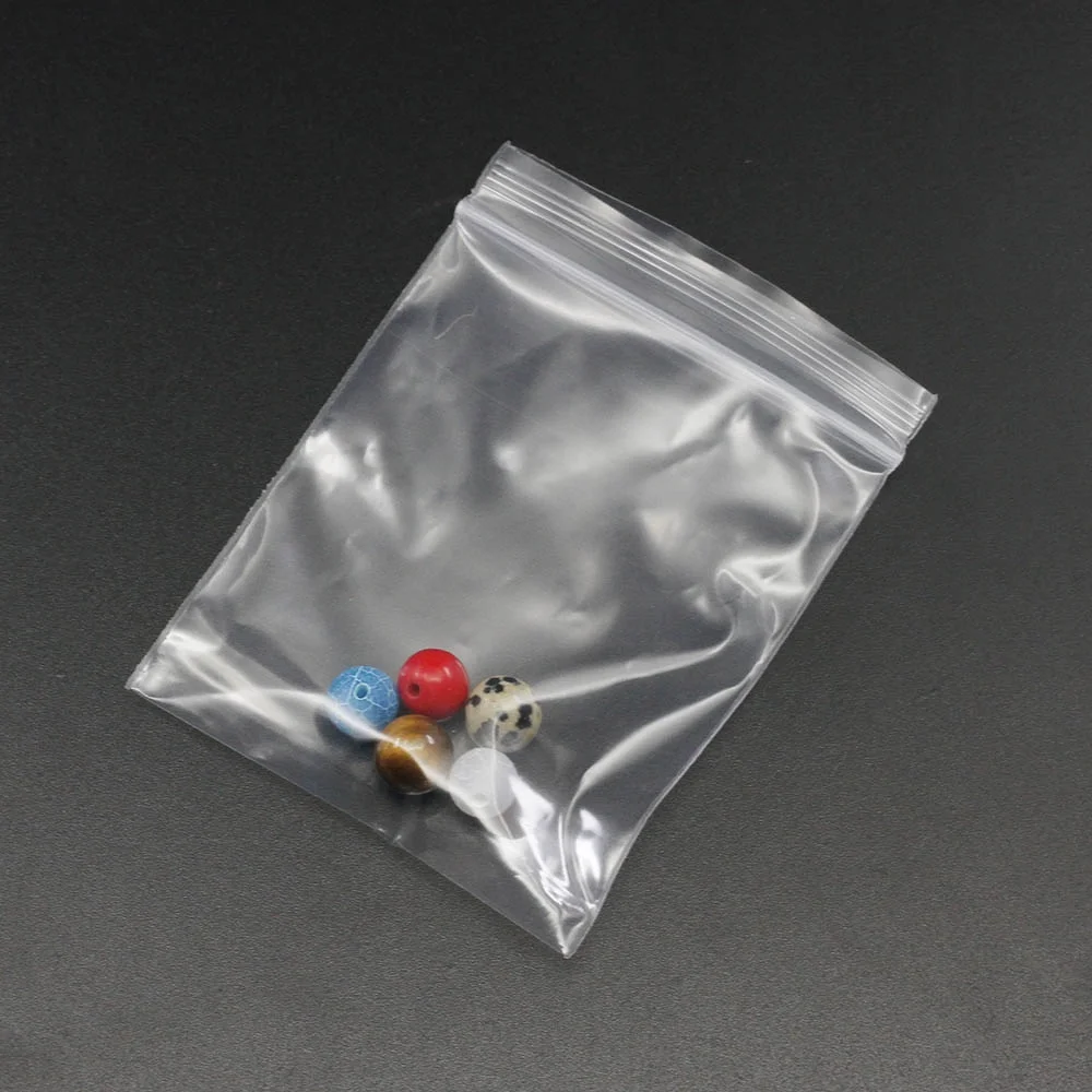 50-100pcs/bag 4*6/5*7/6*8/7*10/8*12cm Zipped Lock Reclosable Plastic Poly Clear Bags Bulk Jewelry Craft Accessory Packaging
