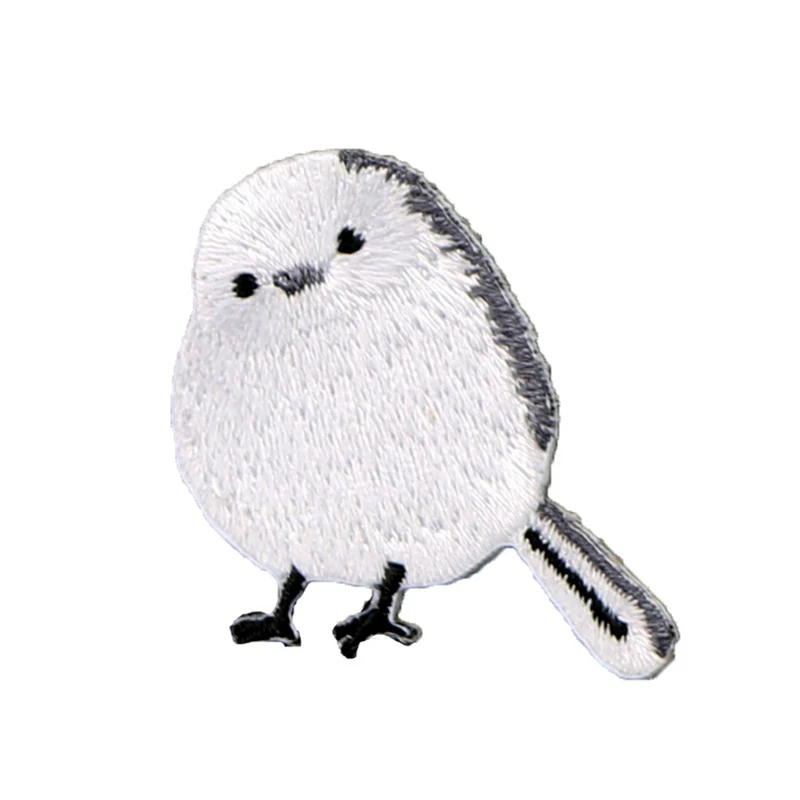 AHYONNIEX Otter Hedgehog Kiwi Strange Animals Patches For DIY Clothing Iron On Patch With Hot Melt Glue On The Back