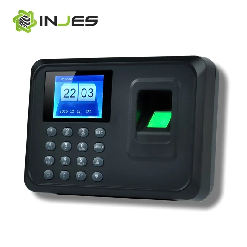 

008 MYA5 INJES Standalone USB Port 1000 users fingerprint time recorder in biometric attendance system