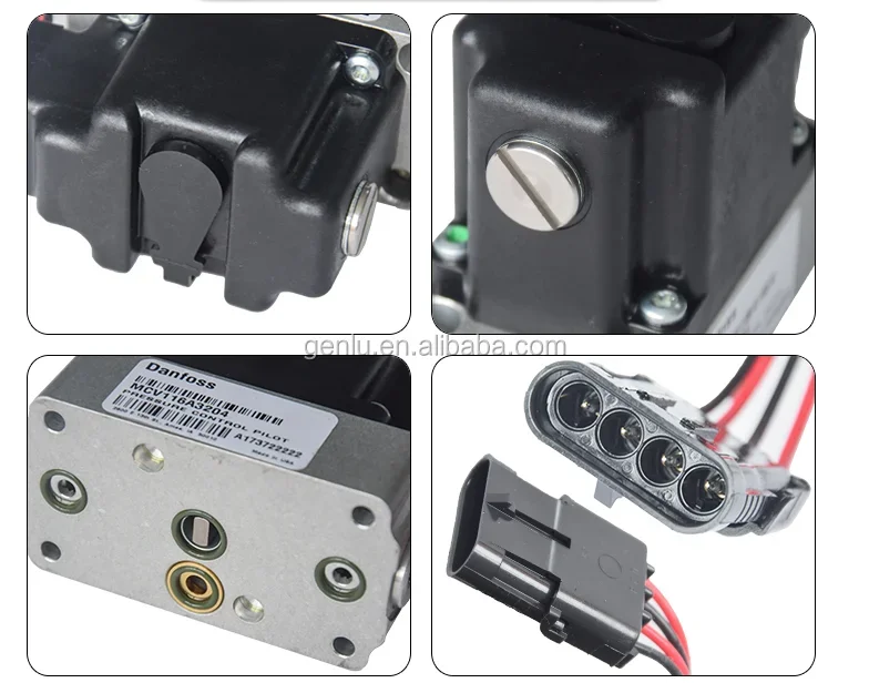 الأصلي دان فوس 157 157B صمام هيدروليكي متناسبي 157B5110 157B4078 157B4735 157B4734 157B4116 157B4028 157b3171 #2