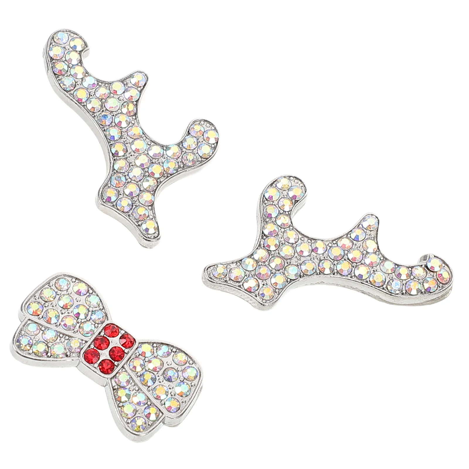 

1Set Creative Car Interior Decoration Rhinestone Bling Antlers Sticker Dashboard Decal Sparkly Self-Adhesive Car Accessories