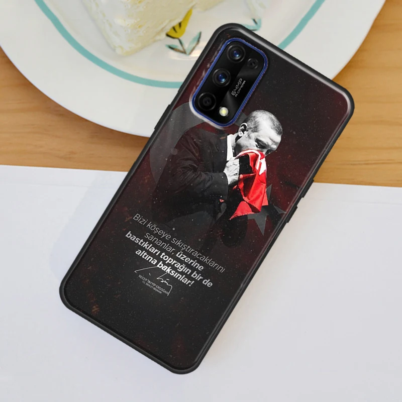 President Turkey Recep Tayyip Erdogan For OnePlus 11 10 Pro 10T Nord 3 2T CE 2 Lite Realme C55 C35 C33 C31 C30 C21Y GT Neo5 Case