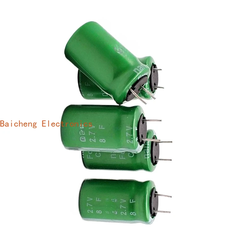 10PCS 2.7V8F capacitors 2.7V8.0F Farad Capacitors Gaming Toy Capacitors 2.7V8.0F