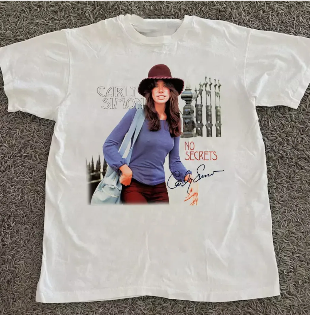 Carly Simon Gift For Fan Full Size T-shirt