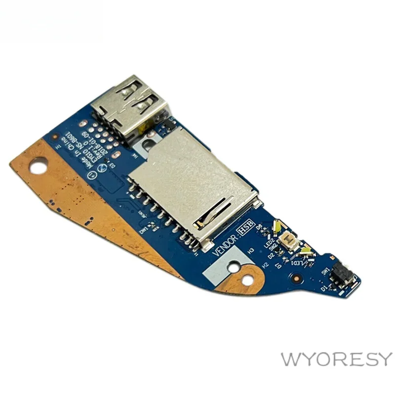 New power switch USB card reader board for Lenovo Yoga 530-14ikb ns-b601 ns-b781  eyg10