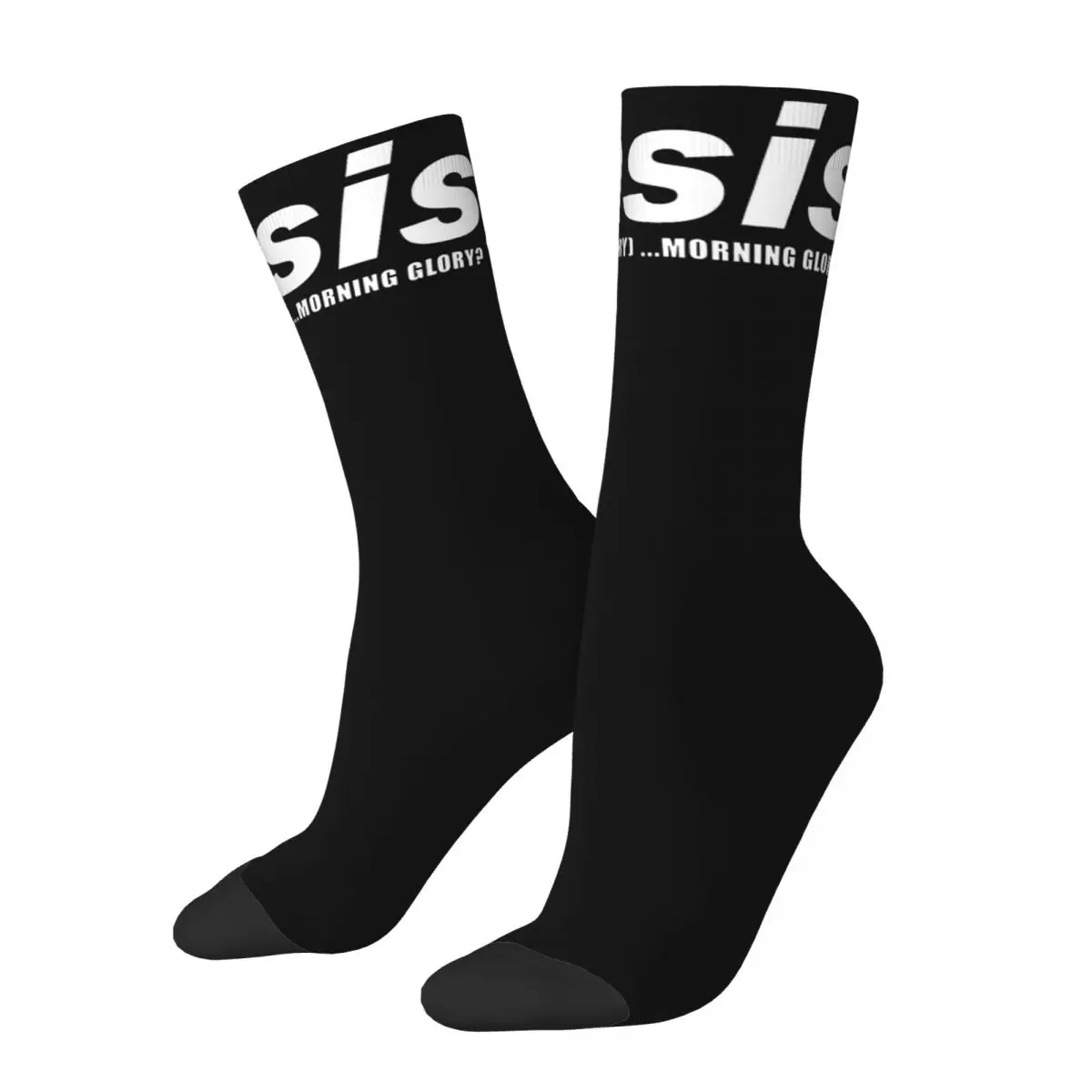 O-Oasis Rock Band Stockings Women Men Socks Breathable Funny Socks Autumn Cycling Anti Bacterial Graphic Socks Birthday Present