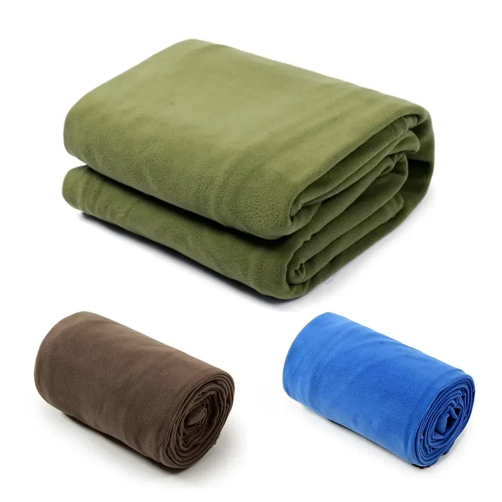 Tragbarer, ultraleichter Schlafsack aus Polar Fleece, Outdoor-Camping-Zeltbett, warmer Schlafsack-Innenfutter für Reisen, Camping- und Sportzubehör