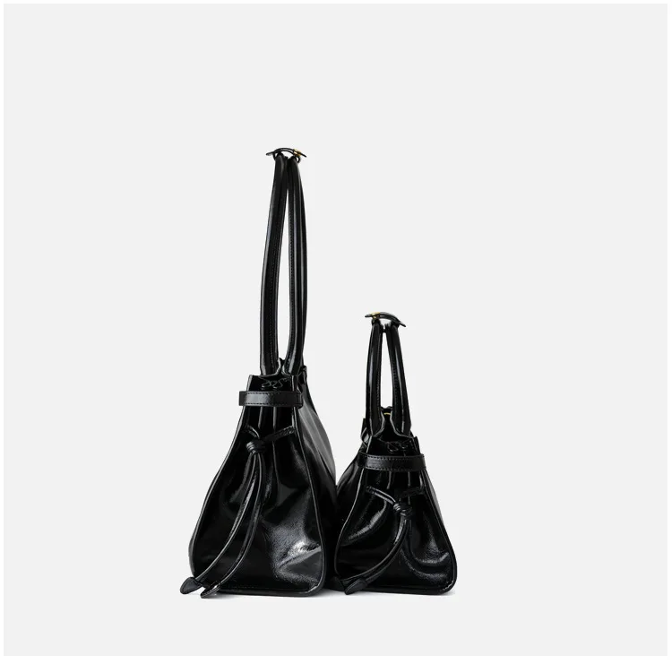 2024 Handbags Women\'s Genuine Leather Shoulder Bag Luxury Casual Shopping Bag Vintage Big Tote Purse Cowhide Hand Bags Lady