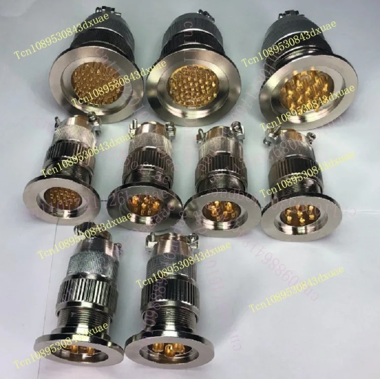 1pcs Air-sealed Vacuum Connector, Glass Sintered Aviation Plug KF25 Series KF40 Series