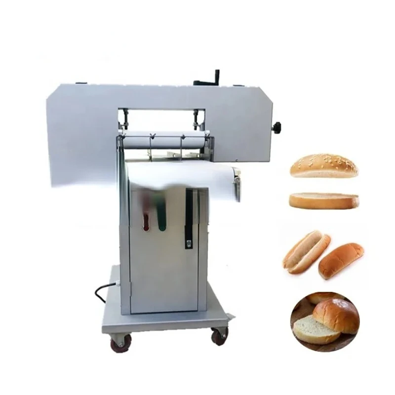 New Developed High Efficient Automatic Bread Slicing Machine Easy Operation Bread Slicer Machine