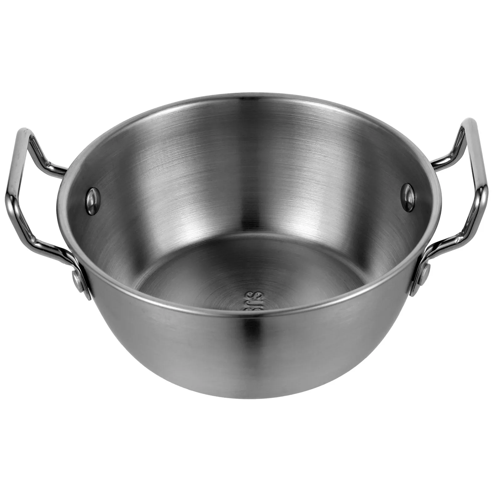 

Stainless Steel Bowl 13cm Silver Large Kitchen Snack Bowls Household Food Bowl Reusable Mixing Household Food Fruit Dessert