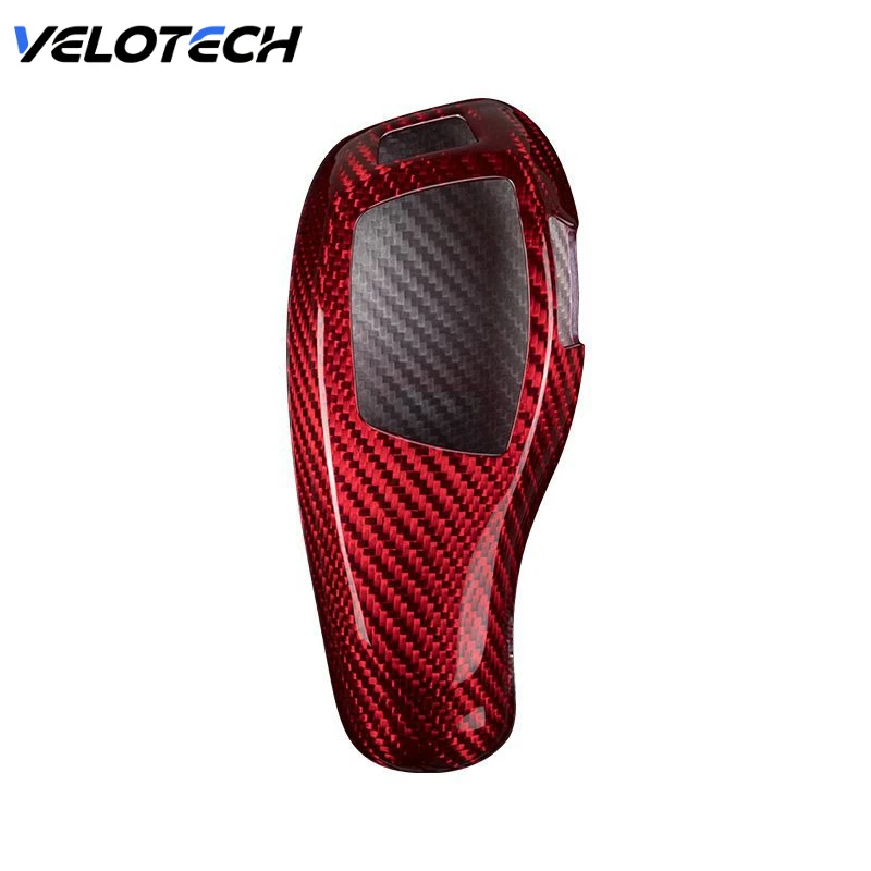 

Carbon Fiber Gear Shift Cover Protector Car Interior Trim For BMW 1 2 3 4 5 7 Series Left-hand Drive Conversion X1 X3 X5 Knob