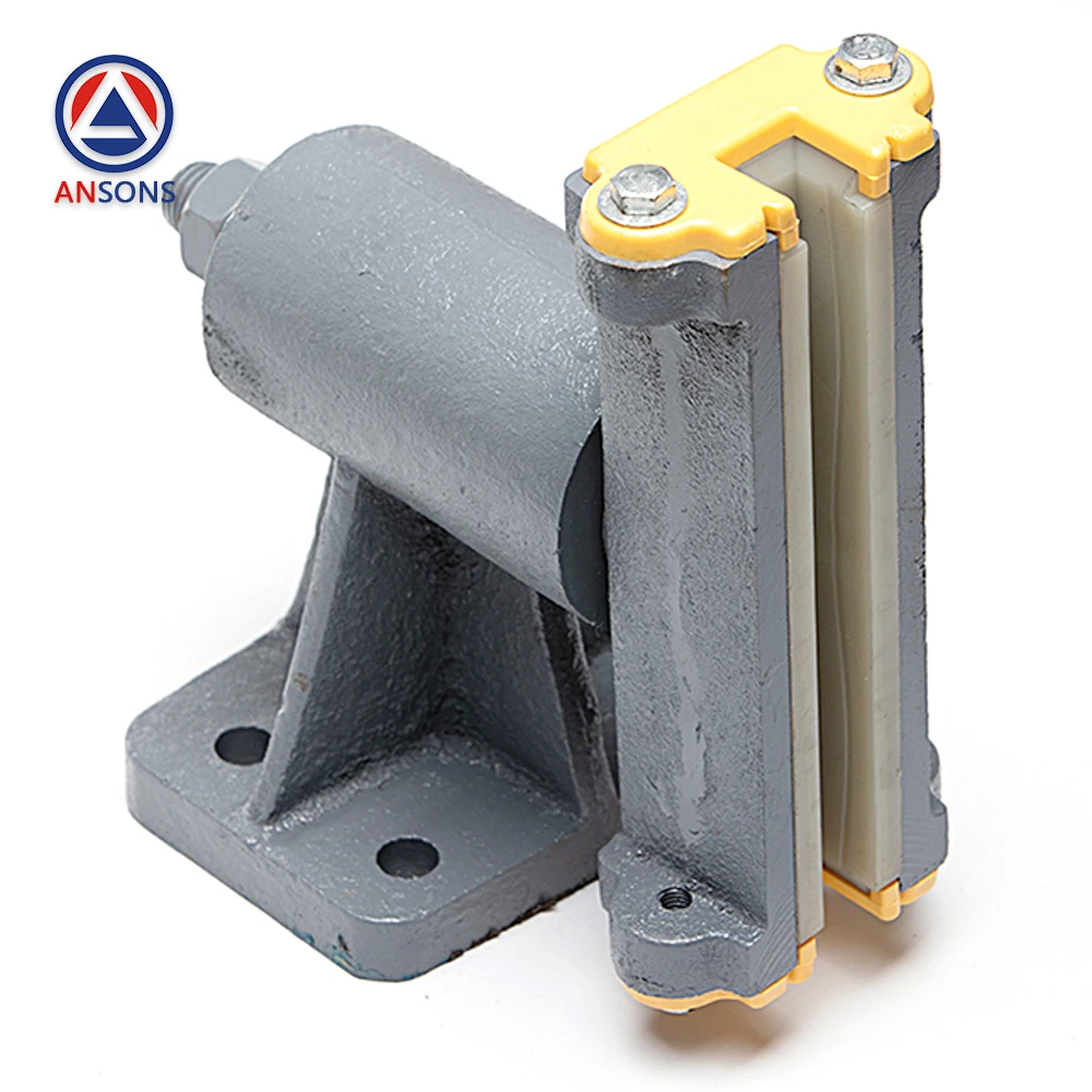 

1000kg ANSONS Cargo Elevator Guide Shoe Customizable Cast Iron Elastic Sliding Guide Rail Shoe Ansons Elevator Spare Parts