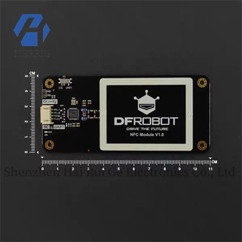 

DFRobot Gravity: UART&I2C NFC Near Field Communication Module Access Card Supports M1 NTAG