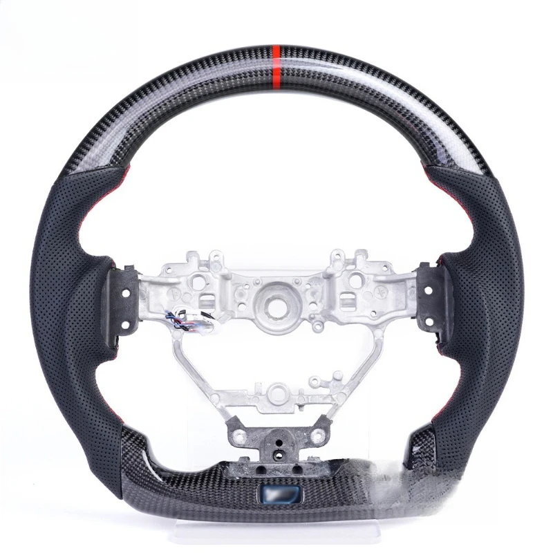 

Suitable for 14-20 Lexus IS NX RCF GSF LED Carbon Fiber Steering Wheel Retrofit with Vibration Position
