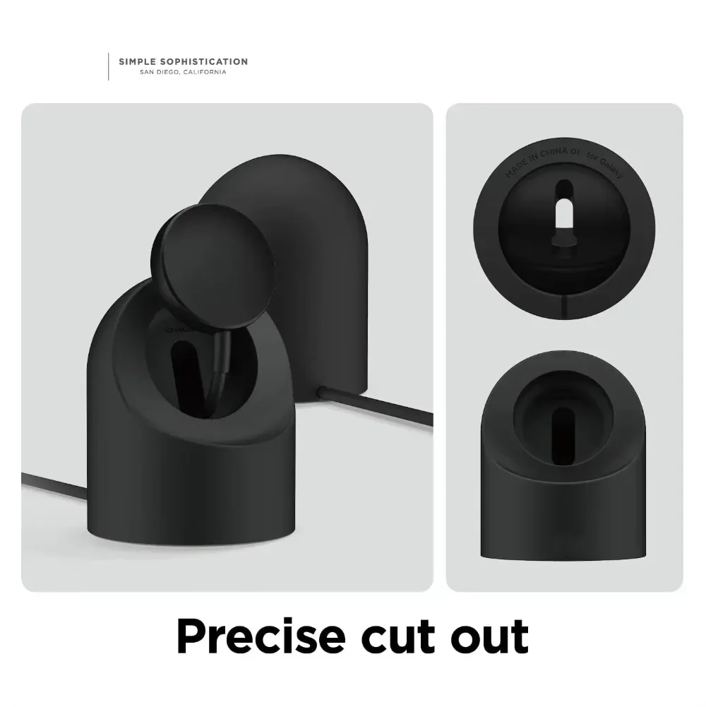 Silicone Charging Bracket For Samsung Galaxy Watch 8/7/6/5/4 40mm44mm Charger Storage Seat Galaxy Ultra 6/4 Classic 47/46mm 5Pro
