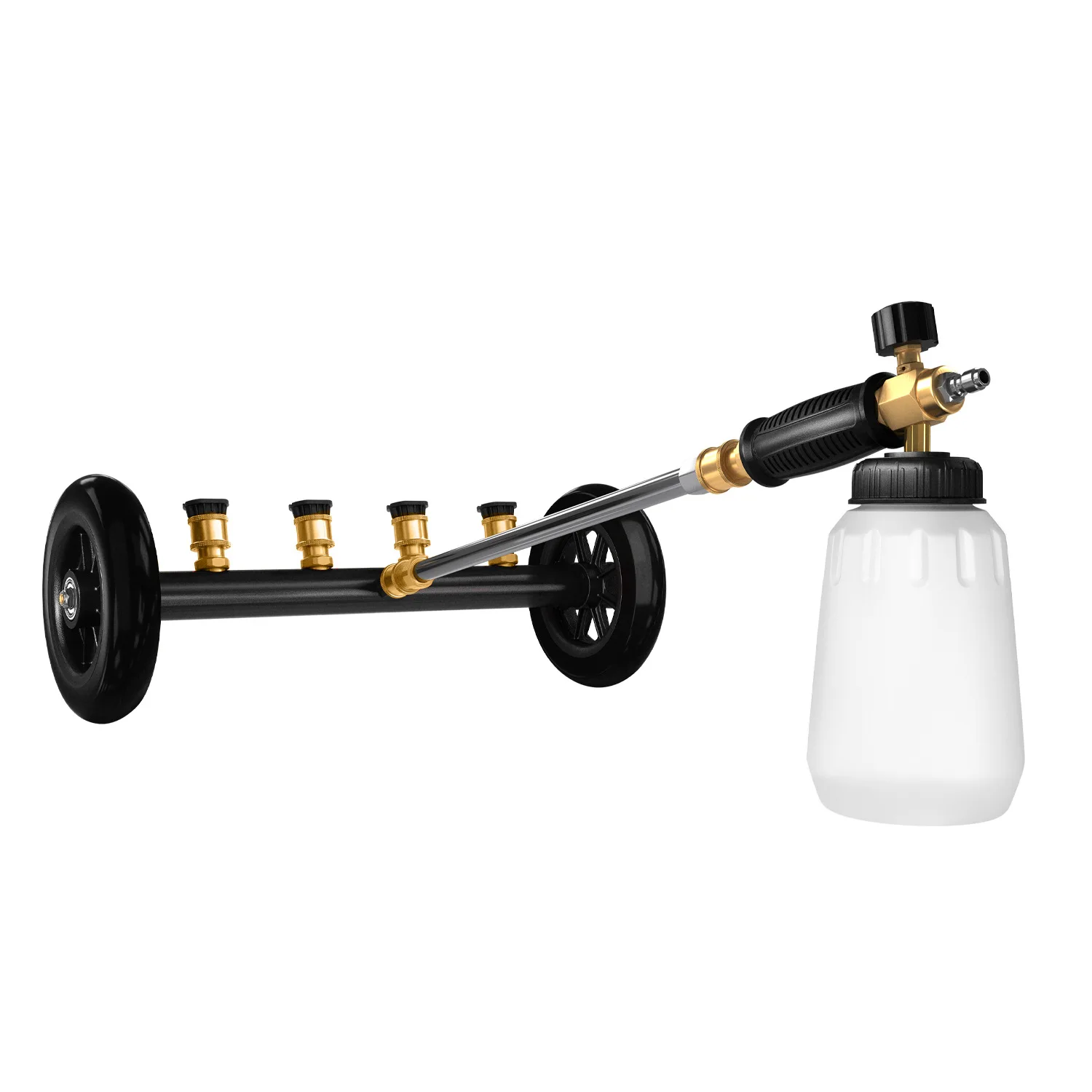 Auto beauty store cleaning undercarriage 1/4 quick plug high pressure undercarriage cleaner car washer nozzle road wash