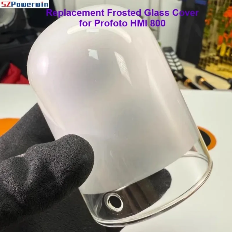 Replacement Frosted Glass Cover for Profoto HMI 800 Fresnel Light Matte Finish Dome Diffuser for Softened Daylight Output