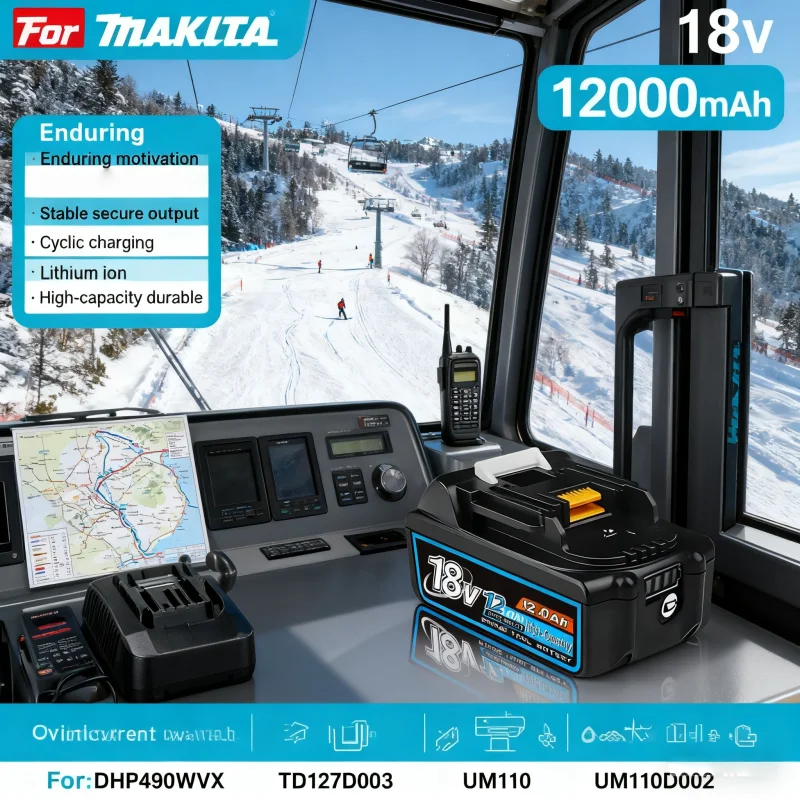 

Batteries suitable for makita wireless power tools, 18V, BL1860, BL1850, BL1840, BL1830, LXT400, BL1815 & More