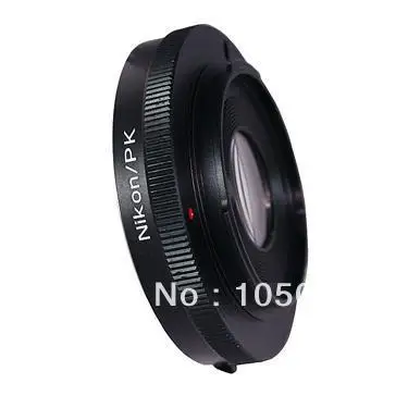 Adapter Optical Glass Infinity focus for NIKON AI f Lens to Pentax PK Mount K200D K10D K20D K50 K30 K7 K5 K3 KX KR KM camera