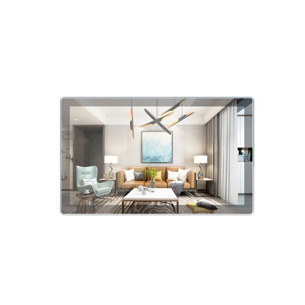 

Customized Full Function Glass Smart Android Led Tv Mirror Smart With Touch Screen Smart Magic Mirror With Camera