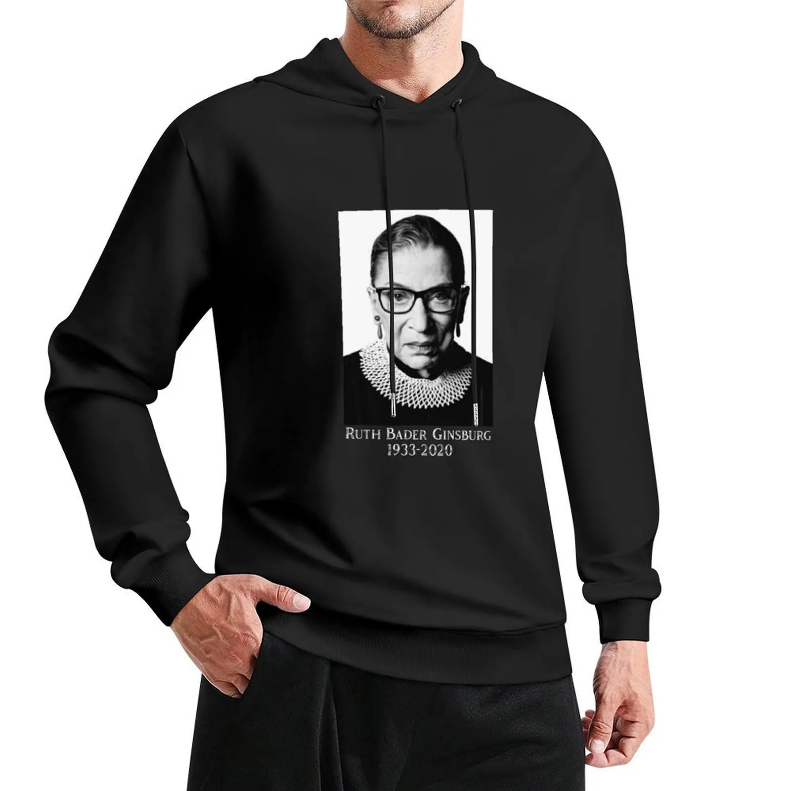 

Rip RBG Notorious Pullover Hoodie autumn new products men's clothes graphic hoodies