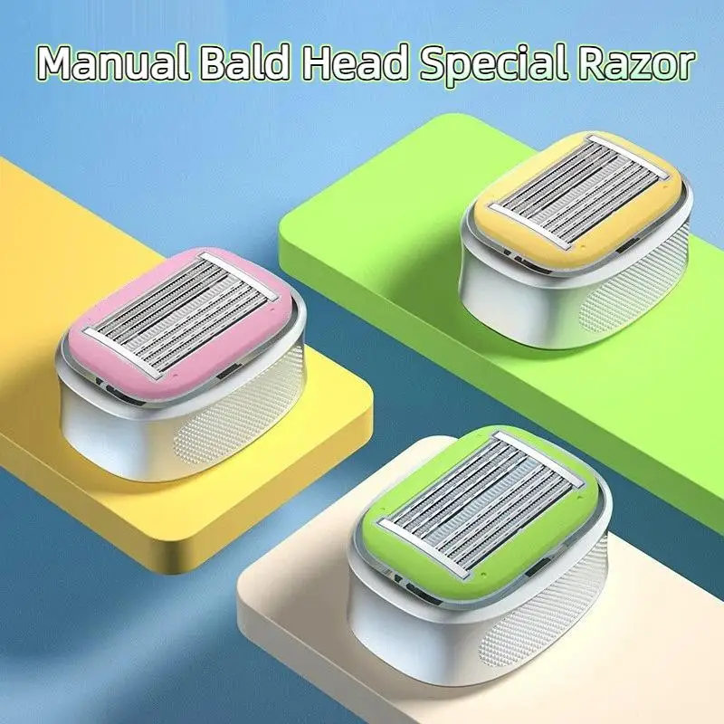 Manual Bald Head Special Razor Achieve Smooth Stubble free Effect Precision Trimming Hair Removal Daily Grooming Essential Tool
