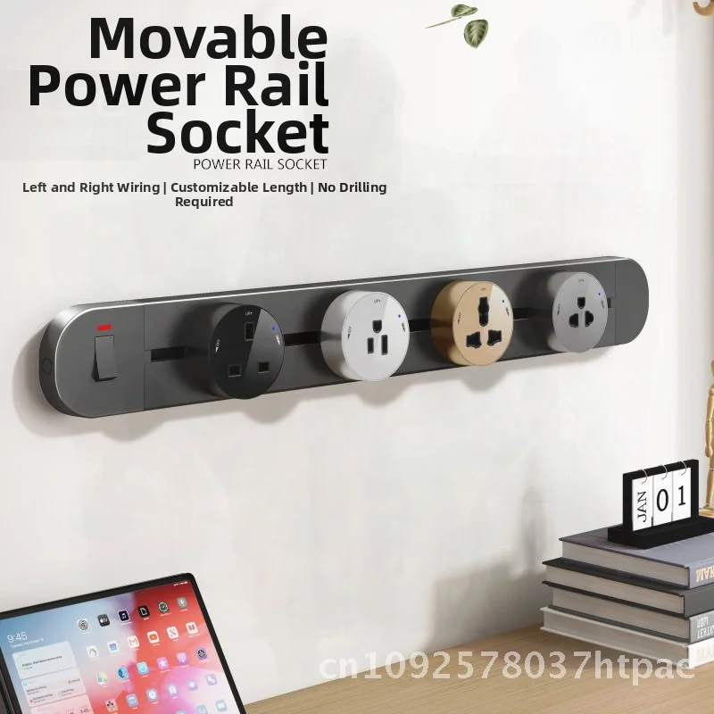 2024 قوس المسار المقبس 13A البريطانية المحمول المسار USB تحويل شحن سريع القياسية الأوروبية الأمريكية متوافق مع الجدار التوصيل #2