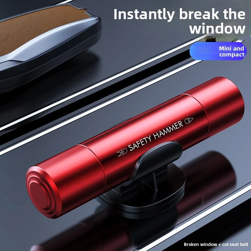 

Новая модель автомобильного аварийного молотка для быстрого разбивания стекол, многофункциональный спасательный молоток, портативный мини-молоток для разбивания окон.