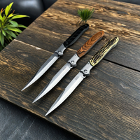 3 Colors Russian Styles Outdoor Folding Knife 420 Steel Clip Point Blade Tactical Pocket Camping Hunting Survival Tools