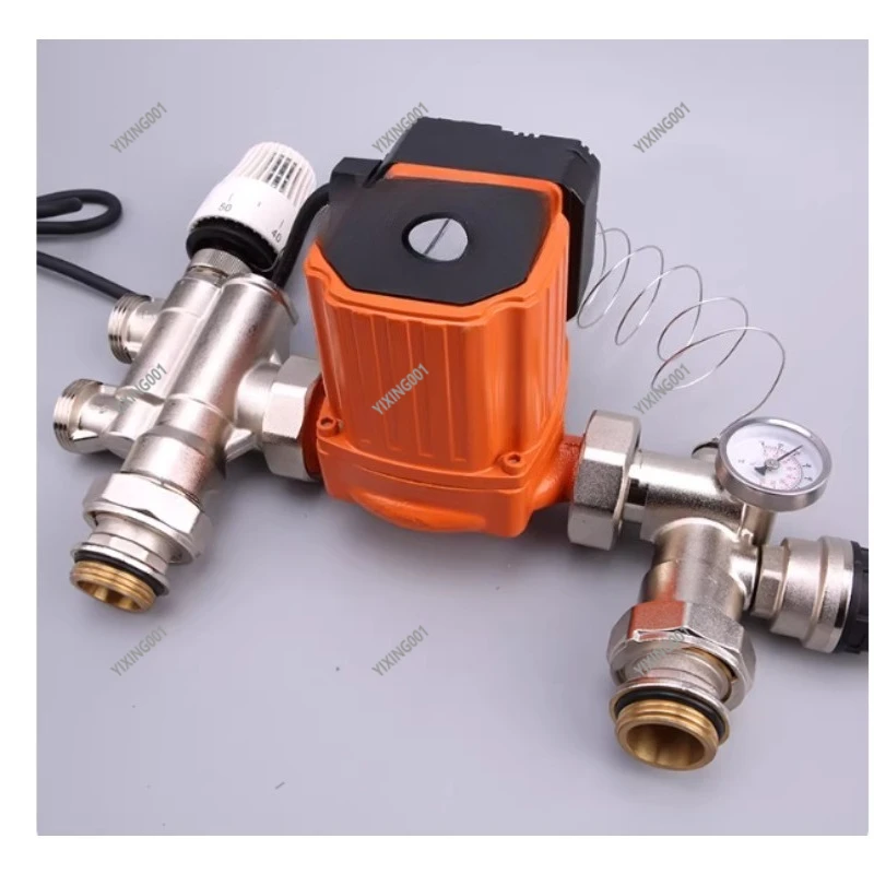 Thermostatic Cold Mixing Valve for Floor Heating Water Circulating Pumps Manifold Control