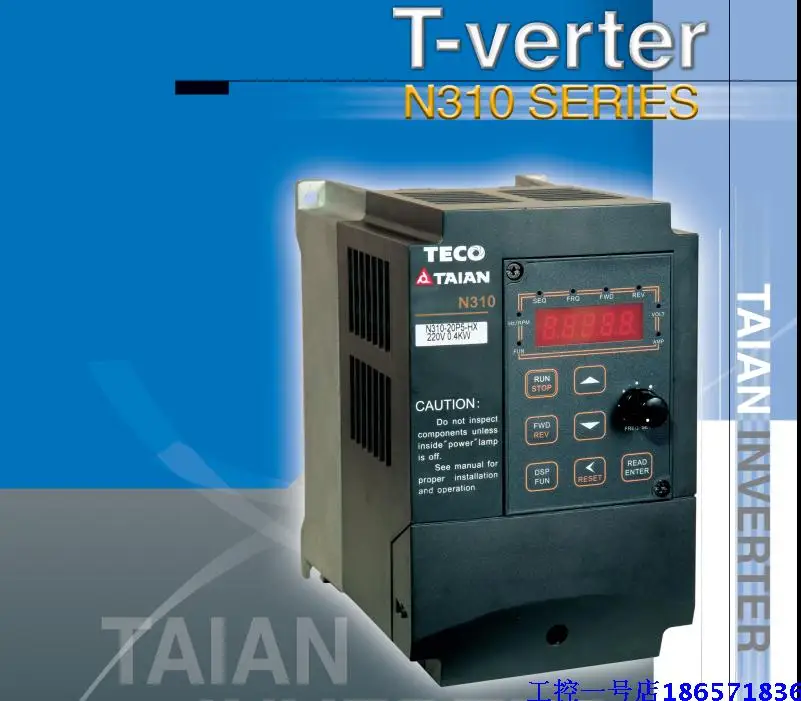 Original And Genuine Taiwan Dongyuan Taian Inverter N310-4002-H3X, 380V/1.5KW Quality Assurance One Year