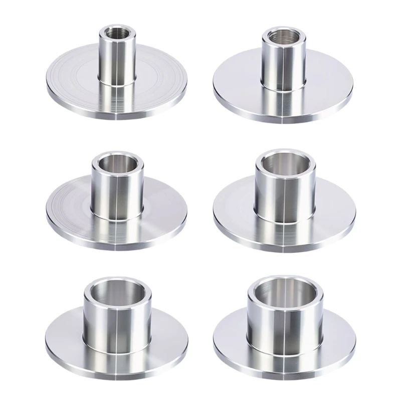 M4YC Stainless Steel Router Bushing Template Guide Bush Power Tool Accessories For Wood Metal Crafting Projects
