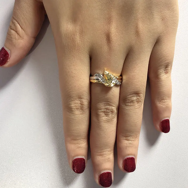 Designer Original Brand New Inlaid Applause Gorgeous Ladies Electroplated Silver Ring Exquisite Unique Charm Engagement Jewelry