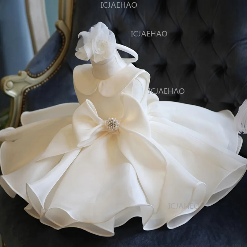 Kids Princess Dress Puffy Tulle Runway Gown, Girls Birthday 1st Birthday 2026 New Style Costume Piano Recital Outfit, Toddler view 4