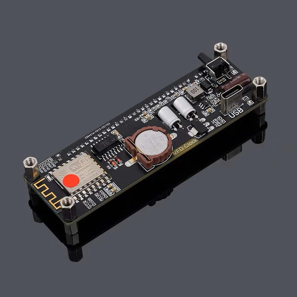 WIFI Synchronizing VFD Clock With Vacuum Fluorescent Display, Automatic Time Calibrationabgi