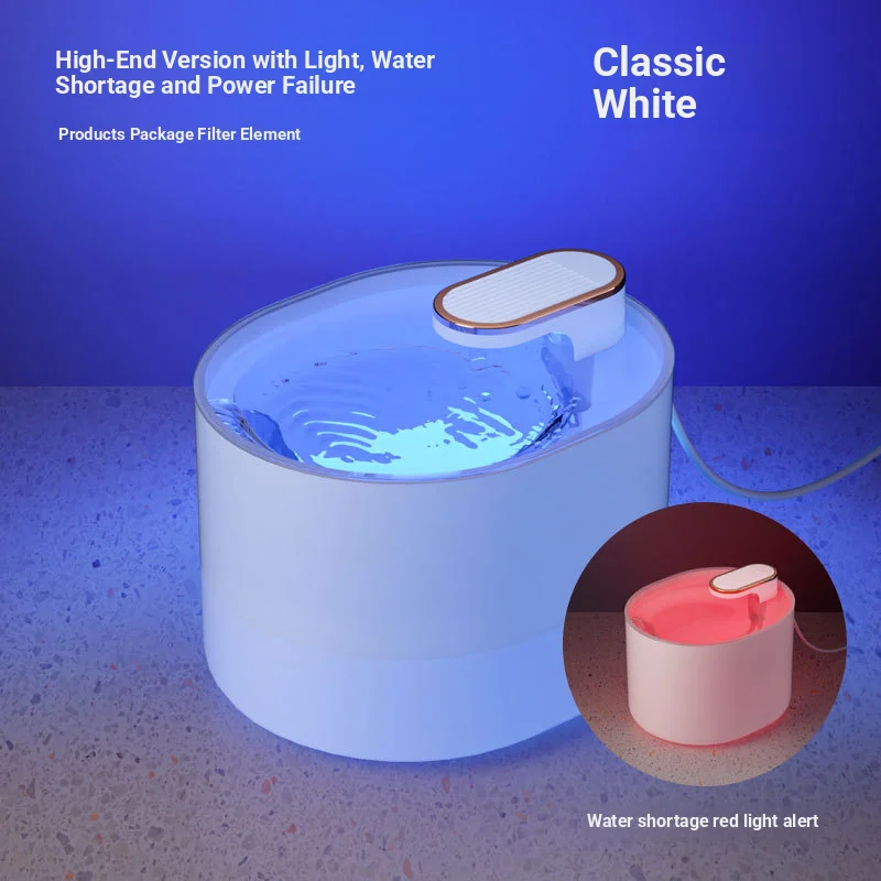 

New Smart Pet Water Fountain with Automatic Circulating Filter for Cats