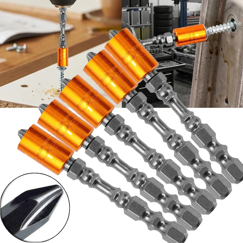 Magnetic Screwdriver Bits Hex Shank Screw Driver Bits Phillips Plasterboard Drywall Electronic Screwdriver Bit for Power Tools