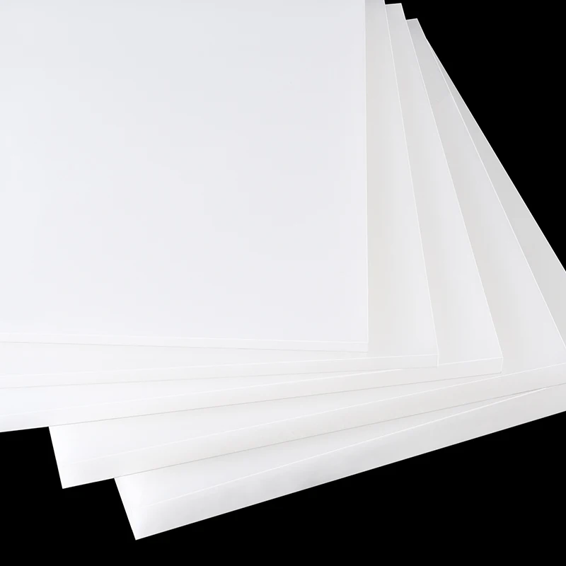 

White PA6 Nylon Sheet Polyamide Plastic Plate CNC Machining Thickness 2-25mm Engineering Material
