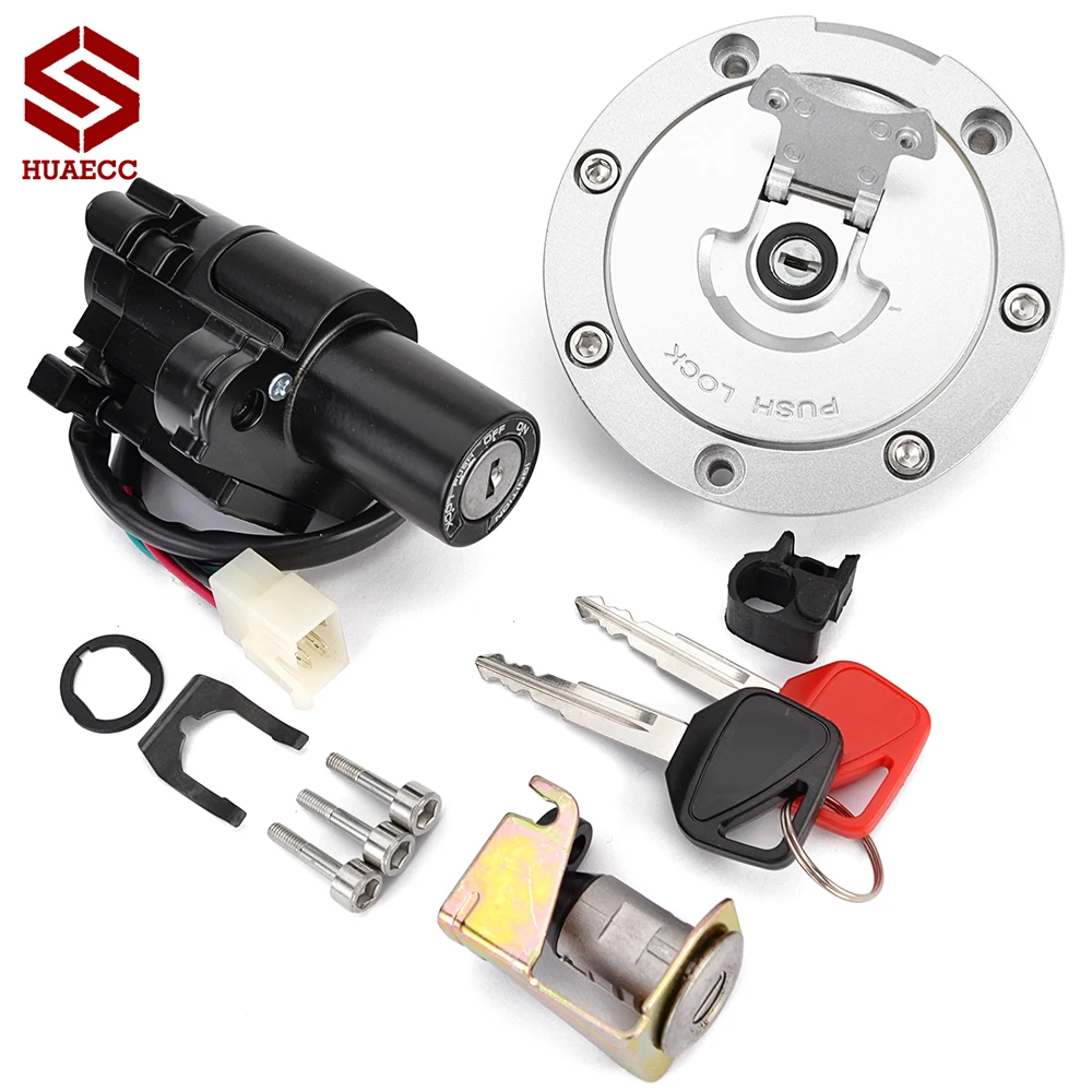 Ignition Switch Locks Fuel Gas Tank Cap Key Set for Honda 35010-MBZ-A40 35010-MBZ-K00 35010-MCC-010 35010-MBB-E30 35010-MCW-L61