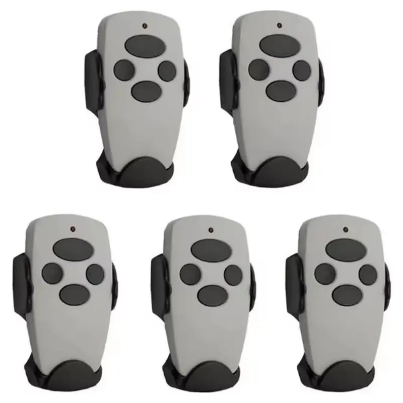 【Shop Now】5PCS For DOORHAN TRANSMITTER-2 PRO Garage Door Remote Control Commands 433Mhz Rolling Code Keychain For Barrier